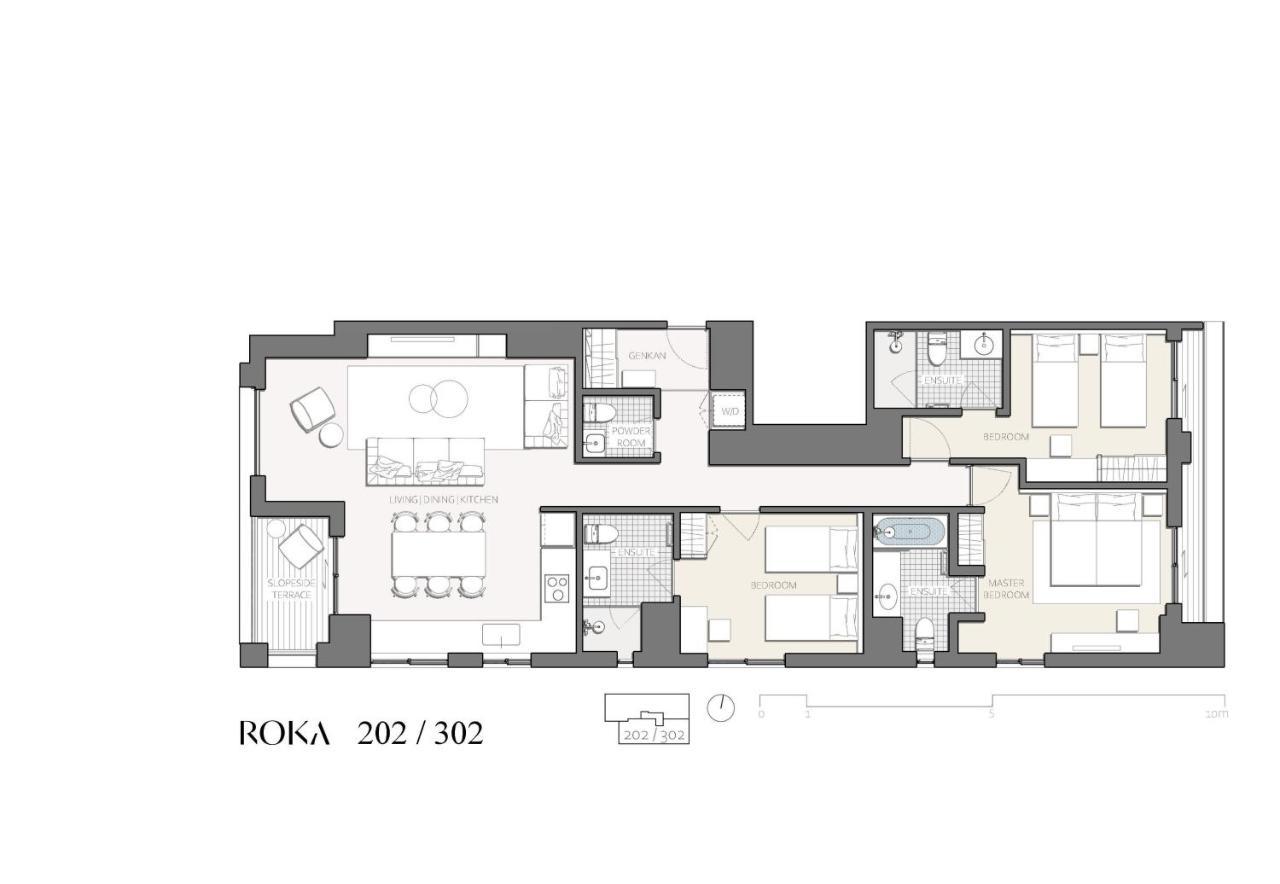 Roka By Hhg Aparthotel Hakuba Bagian luar foto